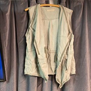 Max Jeans Green Vest